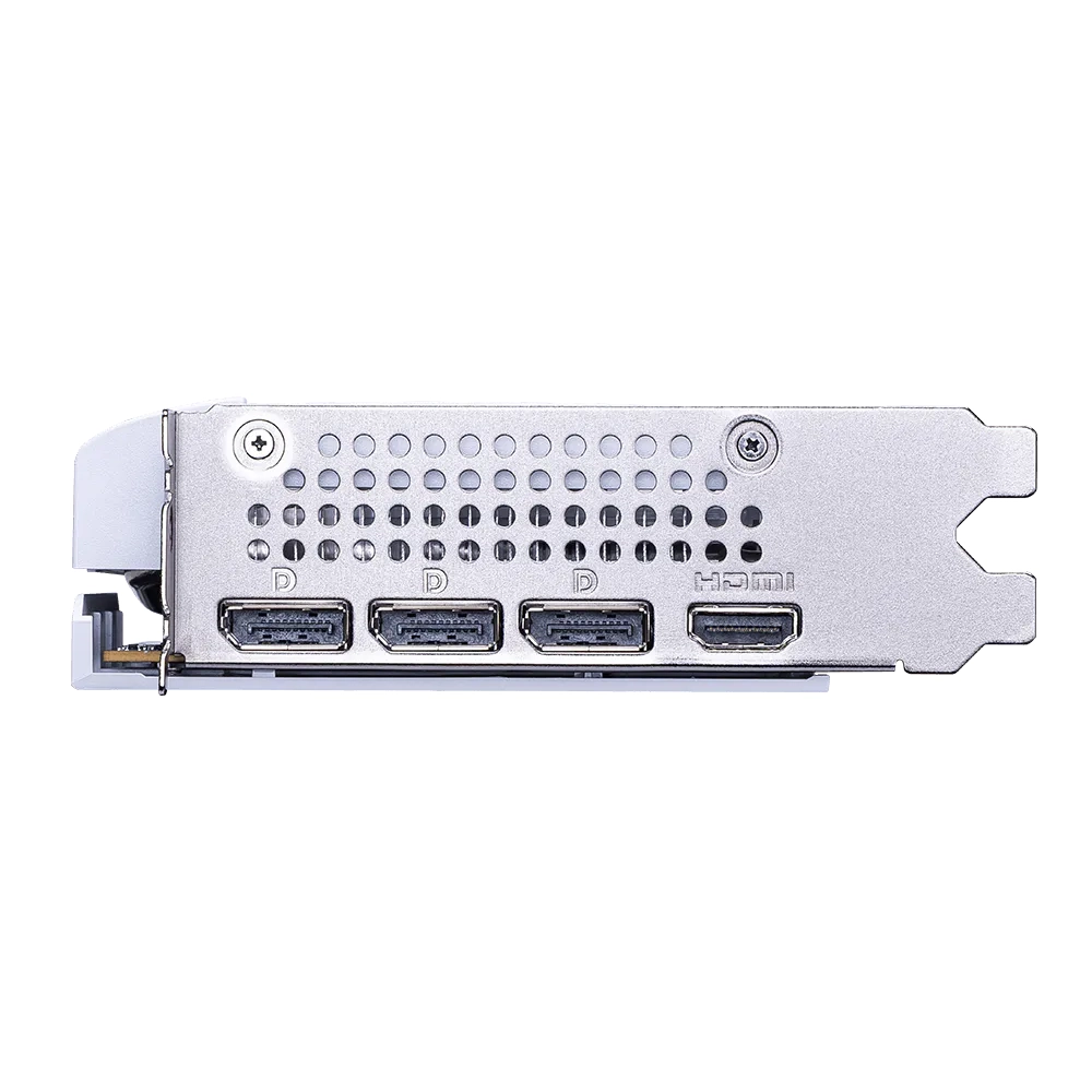 MSI Nvidia Graphic Card RTX 5060 8GB DDR7 Ventus 2X OC White Dual Fan view 5